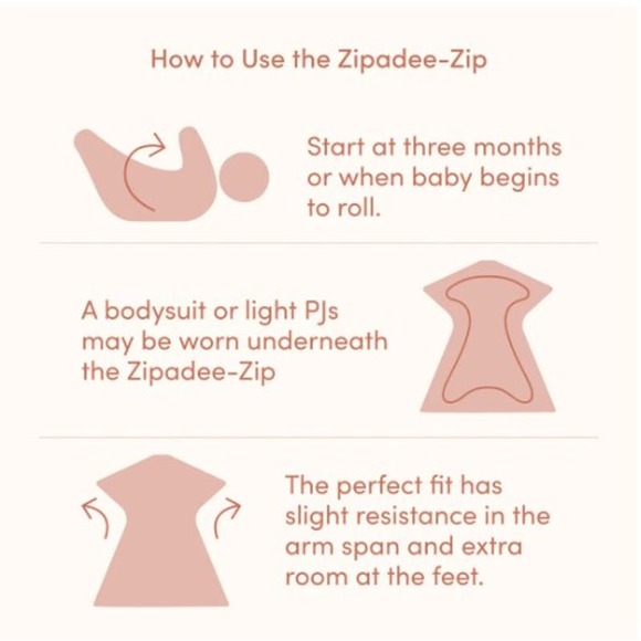 Sleeping Baby Inc Digging You Zipadee-Zip Swaddle Transition Extra Small 3-6M - Picture 6 of 15